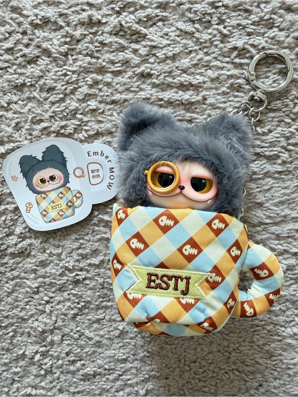 Bond MOW MOW ESTJ Plush Keychain Ember MOW Series Collectible Doll
